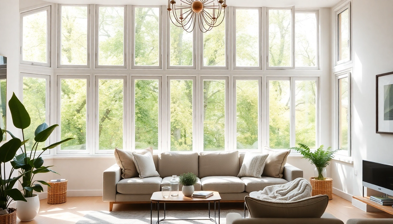Enhance your living space with effective noise reduction for sash windows, featuring serene views and stylish decor.