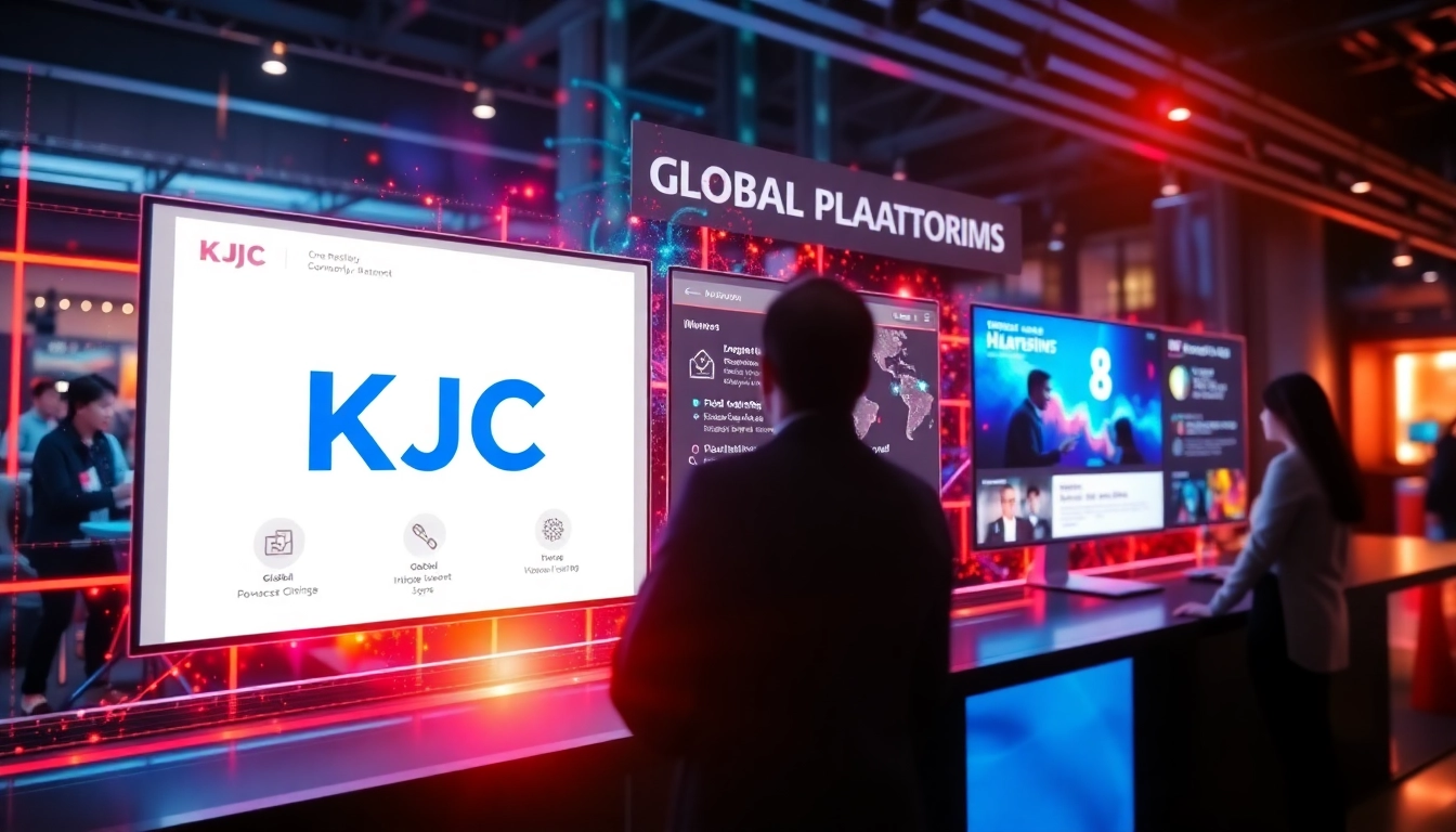 KJC global entertainment platform actively engaging users across multiple countries with