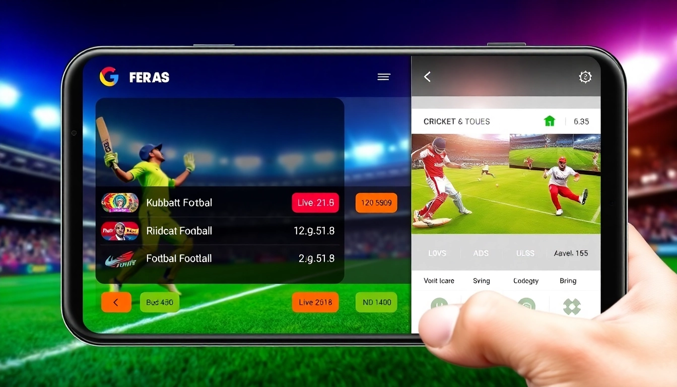 Reddy Book platform logo displayed on a device screen with live sports betting options, highlighting its user-friendly interface and trust as India's leading betting site.