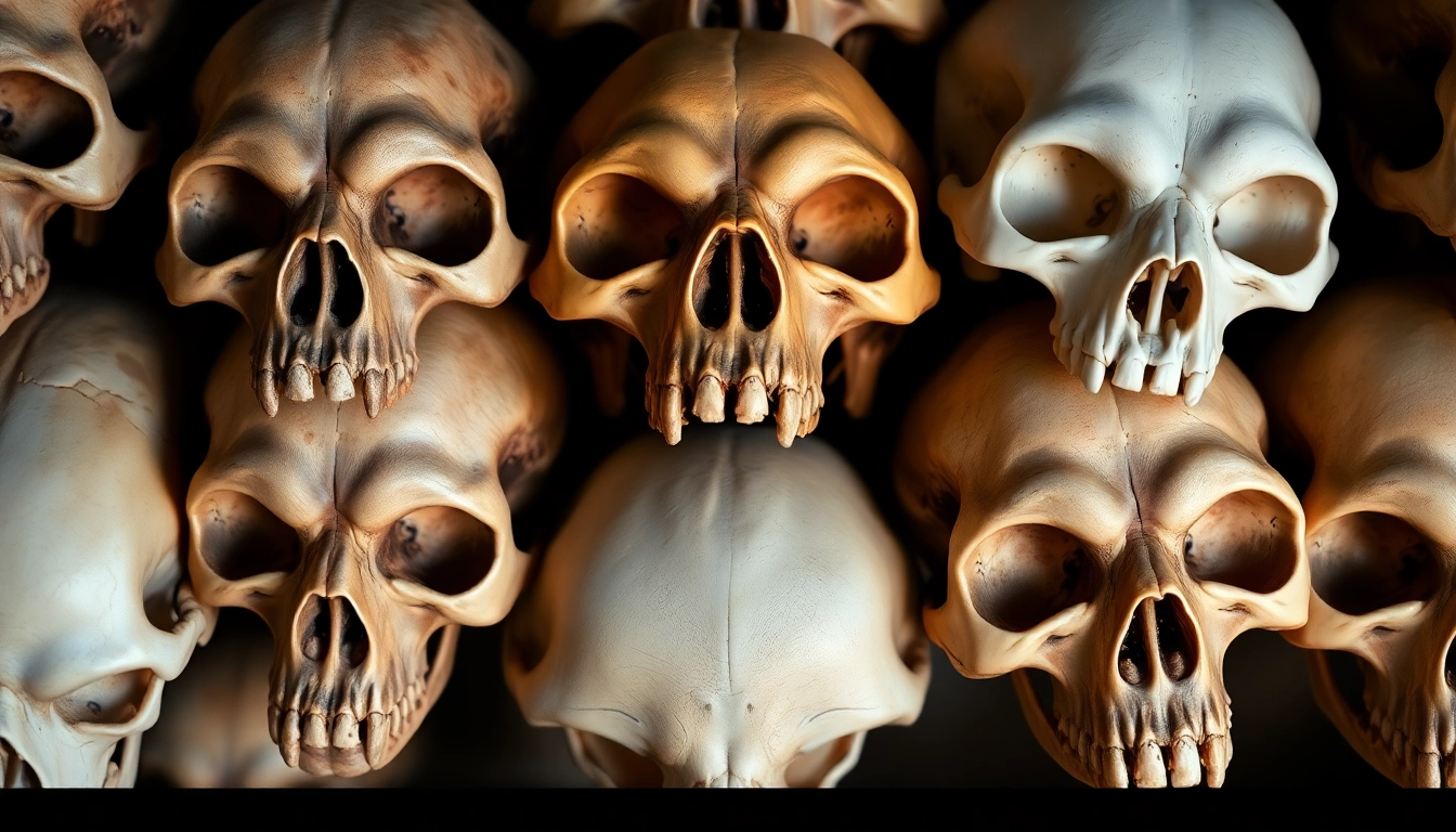 Illustration highlighting various head shapes, showcasing individuality and skull structure for