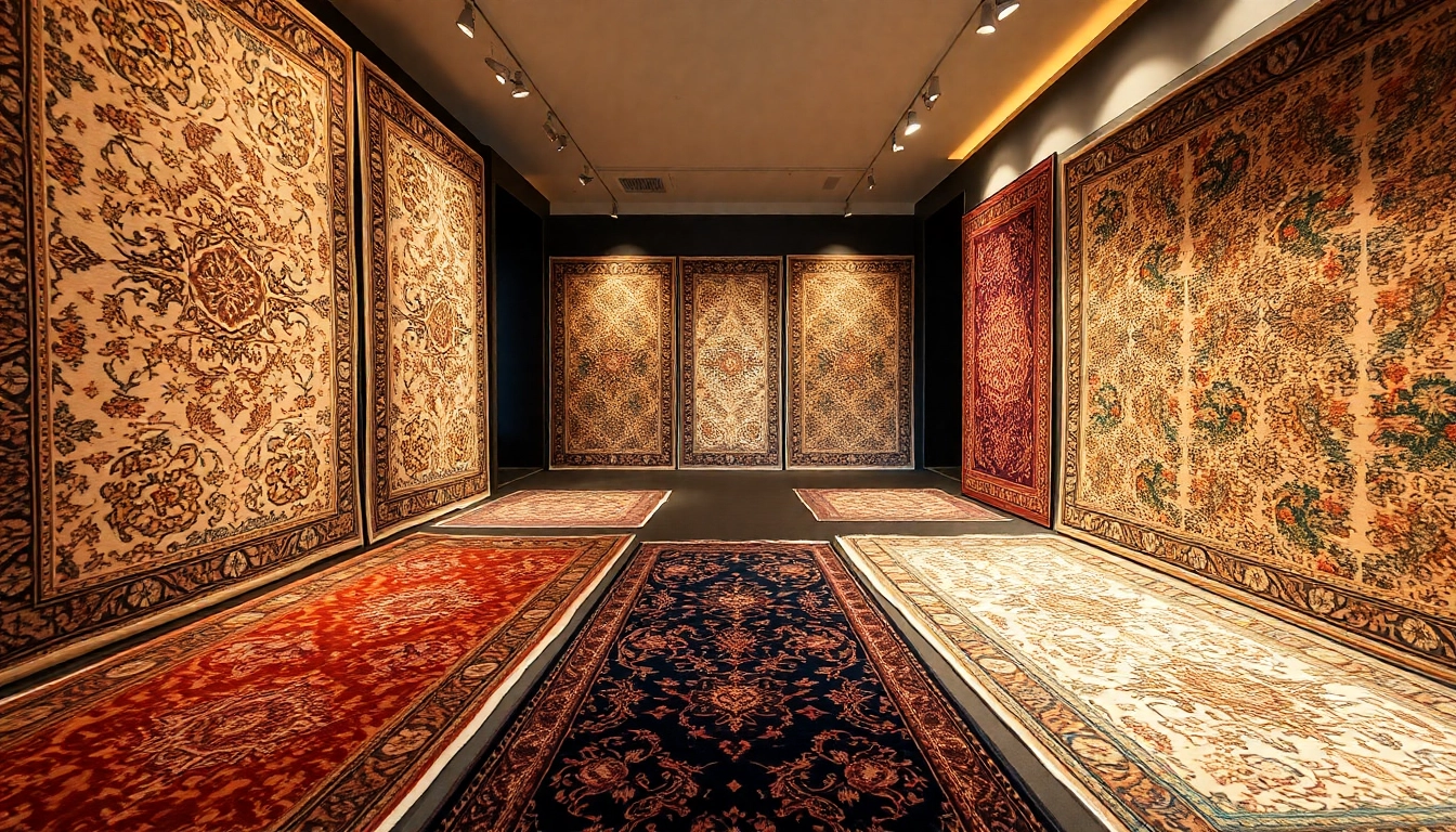 Vibrant Tappeti a Milano handcrafted rugs for stylish interiors with intricate patterns
