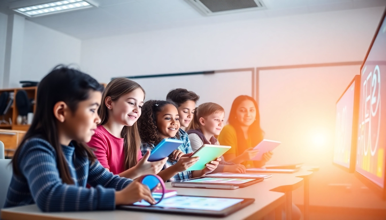 Professional educator using a personalized learning platform to tailor lessons for students'