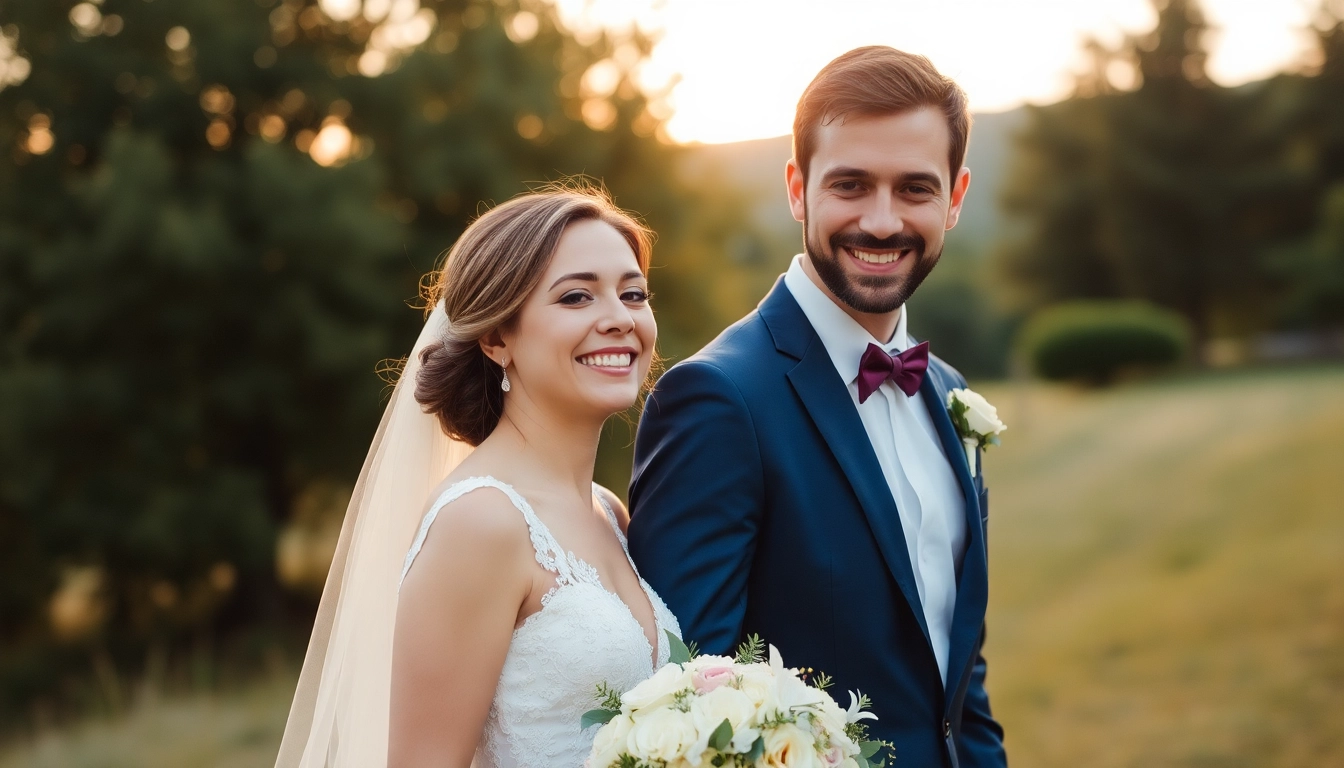 Professional photography captures genuine moments of eskuvoi fotozas for couples in beautiful