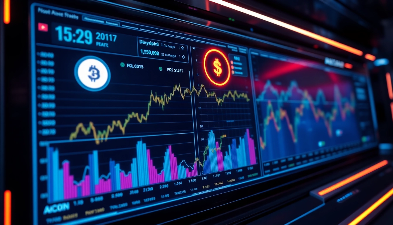 Aicoin real-time market data dashboard with dynamic charts and analytics for investors and traders